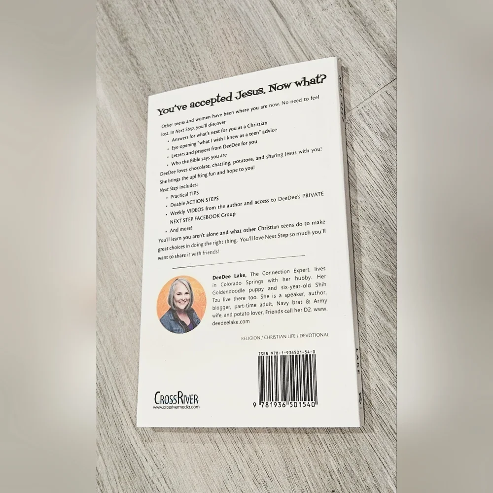 BOGO Next Step: You've Accepted Jesus...Now What? DeeDee Lake Book